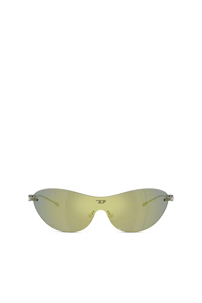 DIESEL ICONIC OVAL SUNGLASSES