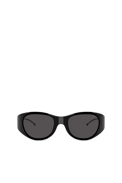 Diesel Iconic Oval Sunglasses In Grey