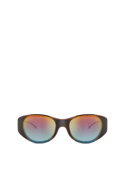 DIESEL ICONIC OVAL SUNGLASSES