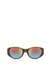 Diesel Iconic Oval Sunglasses In Multicolor