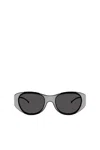 Diesel Iconic Oval Sunglasses In Multicolor
