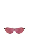 Diesel Iconic Oval Sunglasses In Violet