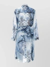 Diesel D-jeaniel Snakeskin-print Midi Dress