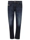 Diesel 2019 D Strukt Faded Effect Jeans In Blue