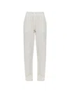Diesel Indra-d-core Drawstring Track Pants In White