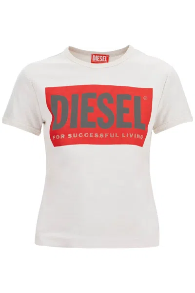 DIESEL DIESEL IOVRY COTTON T-SHIRT