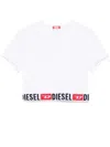 Diesel T-shirt Irma-d-core White In White