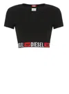 Diesel Irma D-core Top Woman Black In Black
