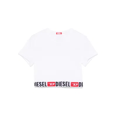 Diesel Irma-d-core Cropped Top In White