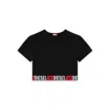 Diesel Irma-d-core T-shirt In Black