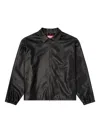 Diesel Zip-front Panelled Jacket In Black