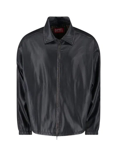 Diesel 'j-ake' Zip Jacket In Black