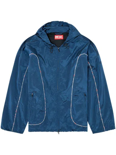Diesel J-antheit Jacket In Blue