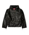 Diesel J-antil Bomber Jacket In Black