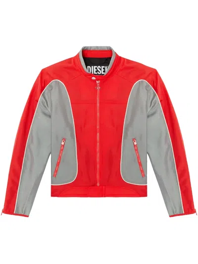 Diesel J-blink Jacket In Red