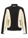 Diesel Blink Stand Collar Front Pockets Jacket In Black