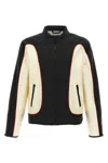 Diesel Blink Stand Collar Front Pockets Jacket In Black