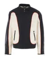 Diesel Blink Stand Collar Front Pockets Jacket In Black