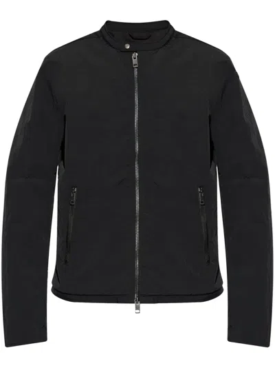 Diesel J-carver-padd Bomber Jacket In Black