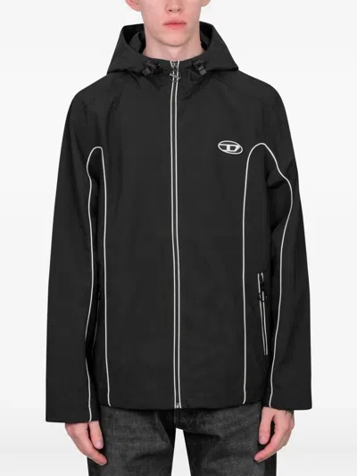 Diesel J-hives Jacket In Black