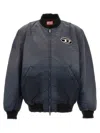 Diesel 'j-kepes' Bomber Jacket In Blue