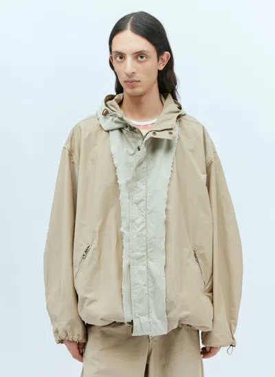 Diesel J-mckell Jacket In Beige