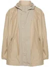 Diesel J-mckell Logo-embroidered Jacket In Neutrals