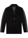 Diesel J-wire Notched-lapels Blazer In 9xx