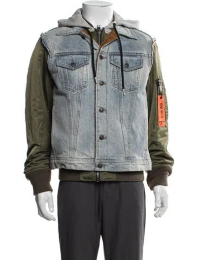 Pre-owned Diesel Jacket In Blue