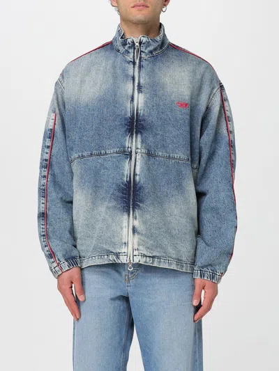 Diesel Jacket  Men Color Denim