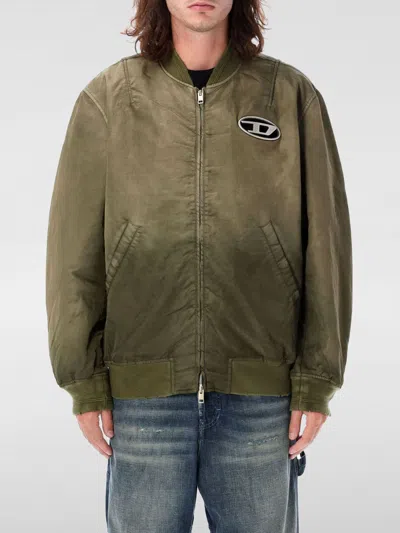 Diesel Jacket  Men Color Green In Grün