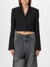 Diesel Jacket  Woman Color Black In Schwarz
