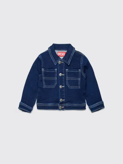 Diesel Babies'  Jacket Kids Color Blue