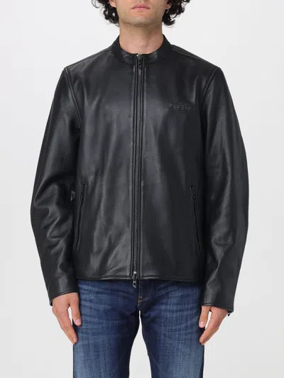 Diesel Jacket Men In Black