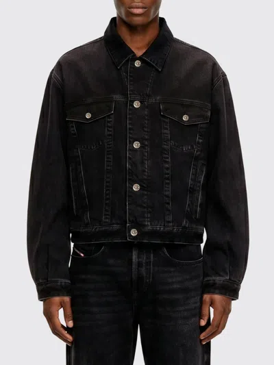Diesel Jacket Men Color Black