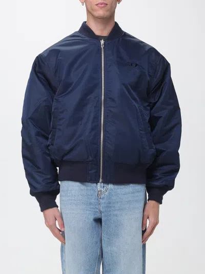 Diesel Jacket Men Color Blue