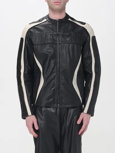 Diesel Jacket Men  In Black