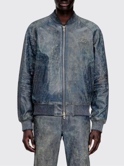 Diesel Jacket Men  In Blue