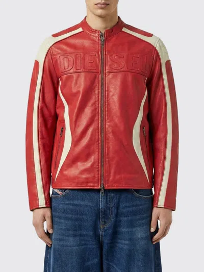 DIESEL DIESEL JACKET MEN COLOR RED,438868014