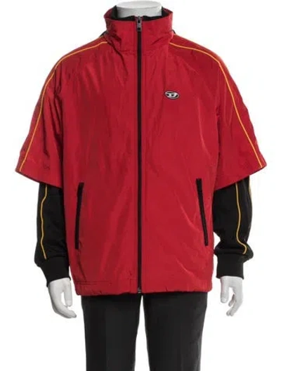 Pre-owned Diesel Jacket In Red