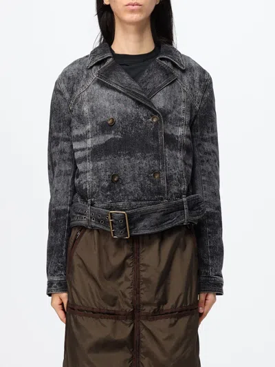 Diesel Jacket Woman Color Black