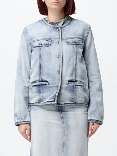 Diesel Jacket Woman Color Blue
