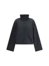 Diesel Black Polyamide Shell Jacket In Black