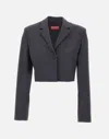 Diesel G-milla Cropped Blazer In Black