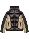Diesel Mens 9xx W-ostend Hooded Shiny-ripstop Puffer Jacket In Black