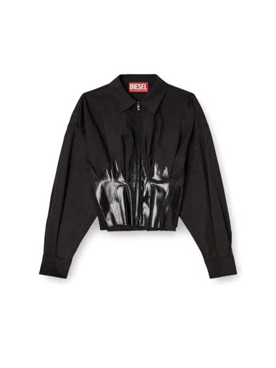 Diesel Jackets Blacks And Greys