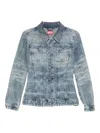 Diesel Tailored Blazer Featuring Chest Pockets And Long Sleeves In Blue