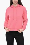 Diesel Jaral Hoodie With Embroidered Logo In Pink