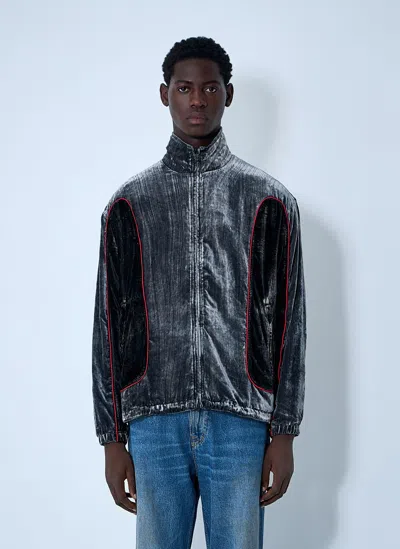 Diesel Men Jay-hay Track Jacket In Gray
