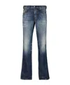 Diesel D-vyl 1993 Faded Bootcut Jeans In Blue
